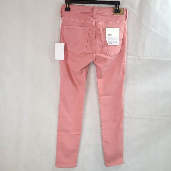New EDWIN Women's (27) Petal Pink Pixie Mid Rise Skinny Jeans $148 - Picture 9 of 16